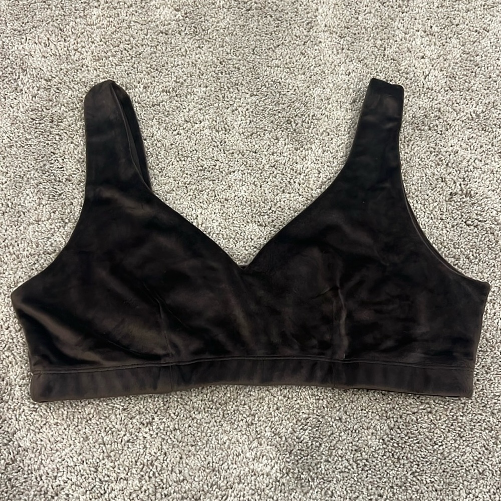 💝Double Zero velvet bralette